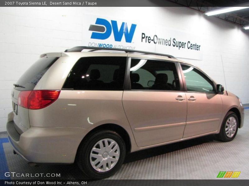Desert Sand Mica / Taupe 2007 Toyota Sienna LE