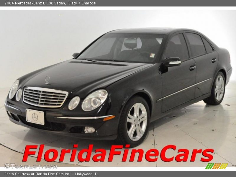 Black / Charcoal 2004 Mercedes-Benz E 500 Sedan