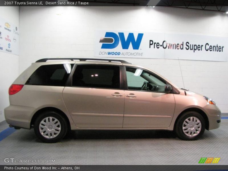 Desert Sand Mica / Taupe 2007 Toyota Sienna LE