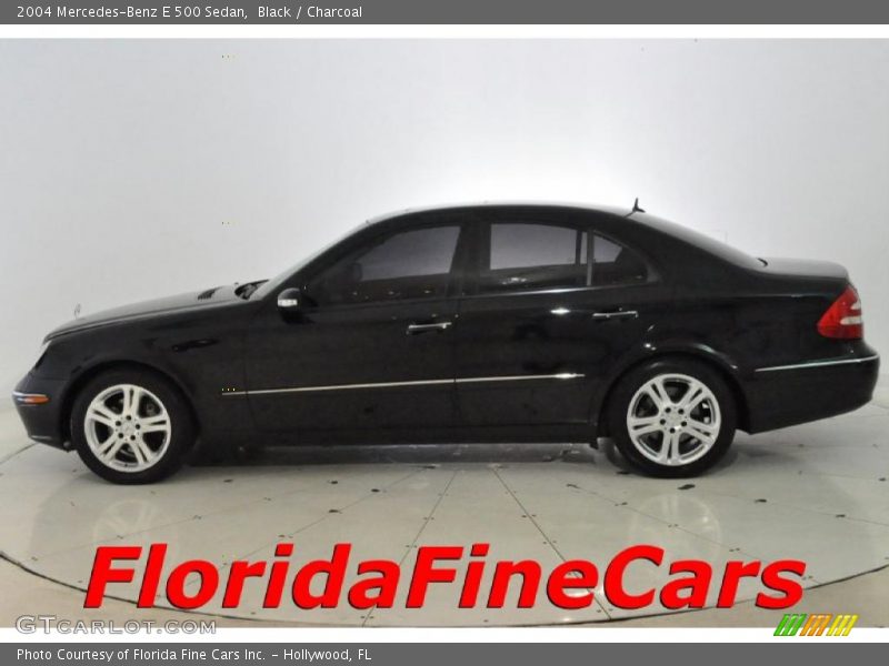 Black / Charcoal 2004 Mercedes-Benz E 500 Sedan