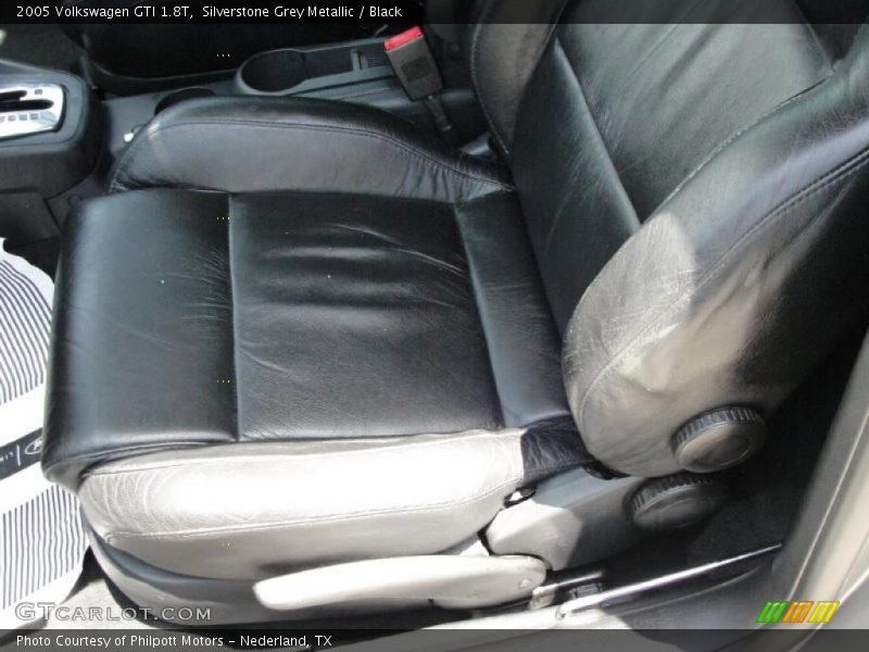 Silverstone Grey Metallic / Black 2005 Volkswagen GTI 1.8T