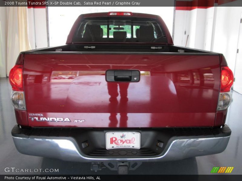 Salsa Red Pearl / Graphite Gray 2008 Toyota Tundra SR5 X-SP Double Cab
