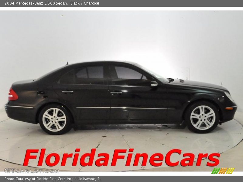 Black / Charcoal 2004 Mercedes-Benz E 500 Sedan