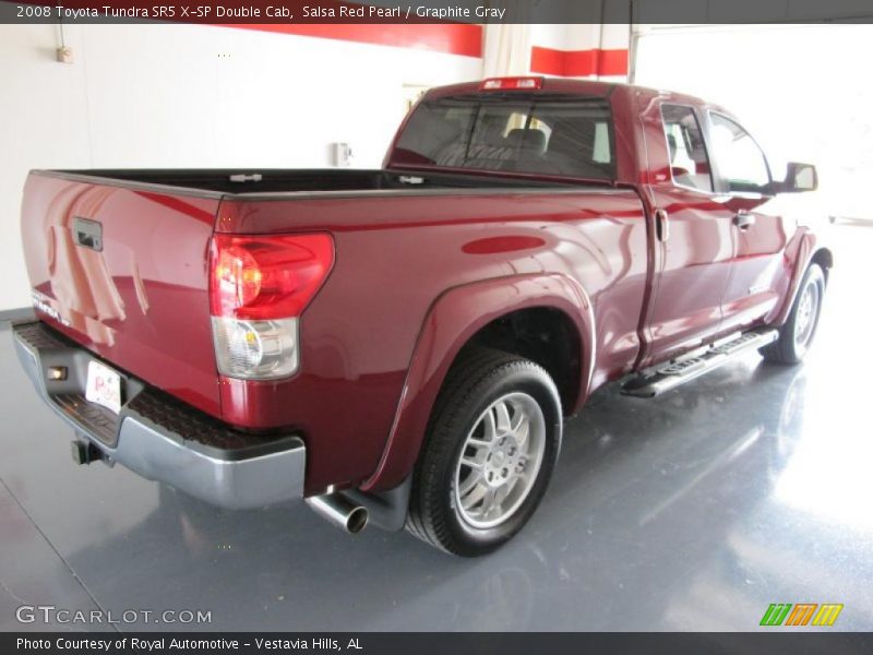 Salsa Red Pearl / Graphite Gray 2008 Toyota Tundra SR5 X-SP Double Cab