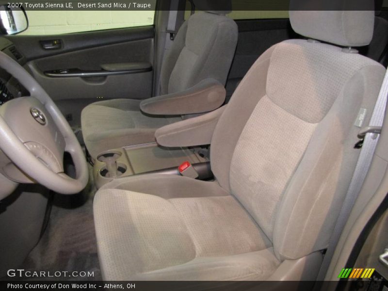 Desert Sand Mica / Taupe 2007 Toyota Sienna LE