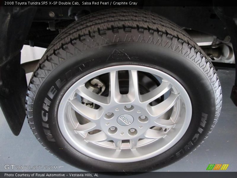 Salsa Red Pearl / Graphite Gray 2008 Toyota Tundra SR5 X-SP Double Cab