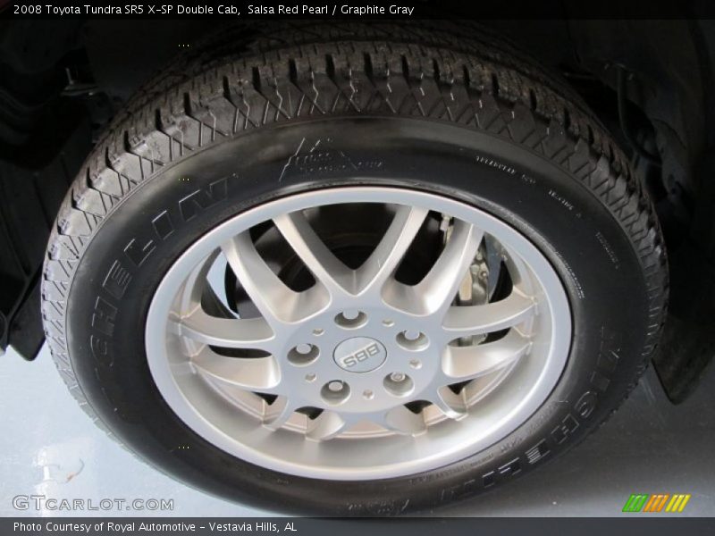 Salsa Red Pearl / Graphite Gray 2008 Toyota Tundra SR5 X-SP Double Cab