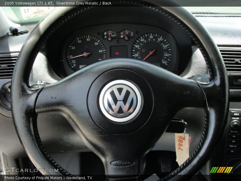 Silverstone Grey Metallic / Black 2005 Volkswagen GTI 1.8T
