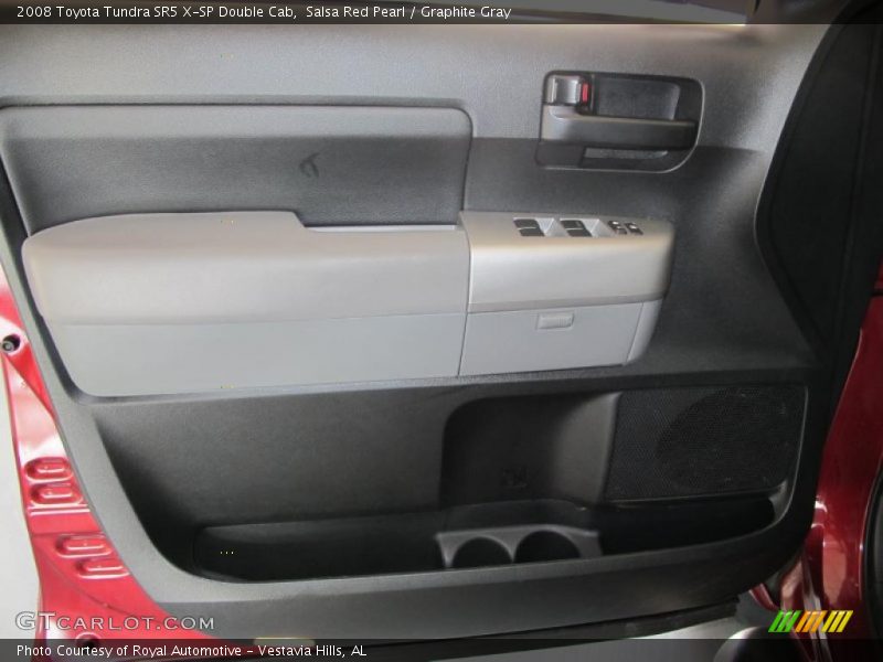 Salsa Red Pearl / Graphite Gray 2008 Toyota Tundra SR5 X-SP Double Cab