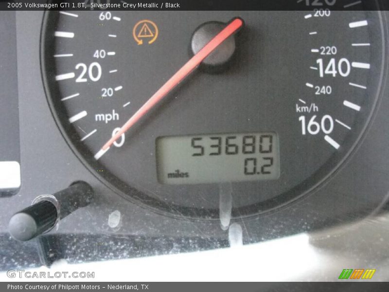 Silverstone Grey Metallic / Black 2005 Volkswagen GTI 1.8T
