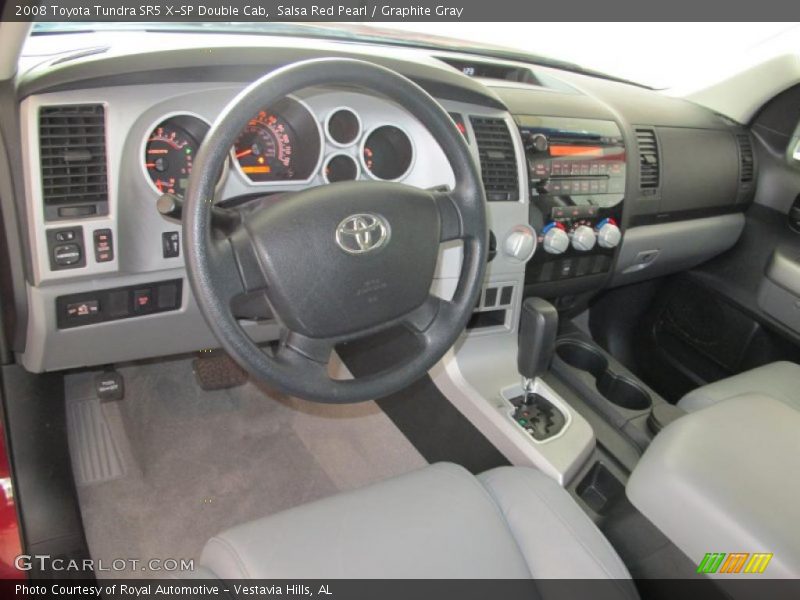 Salsa Red Pearl / Graphite Gray 2008 Toyota Tundra SR5 X-SP Double Cab
