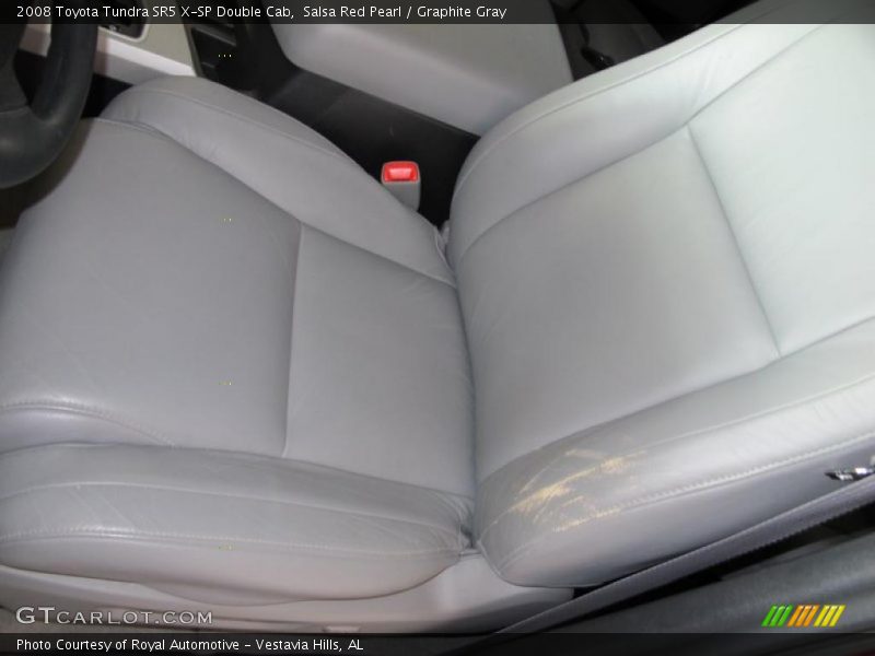 Salsa Red Pearl / Graphite Gray 2008 Toyota Tundra SR5 X-SP Double Cab