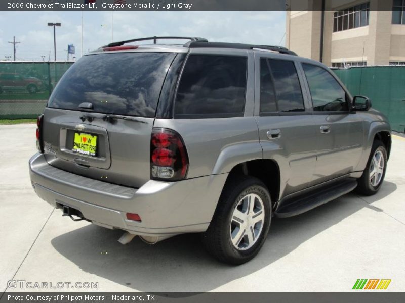 Graystone Metallic / Light Gray 2006 Chevrolet TrailBlazer LT