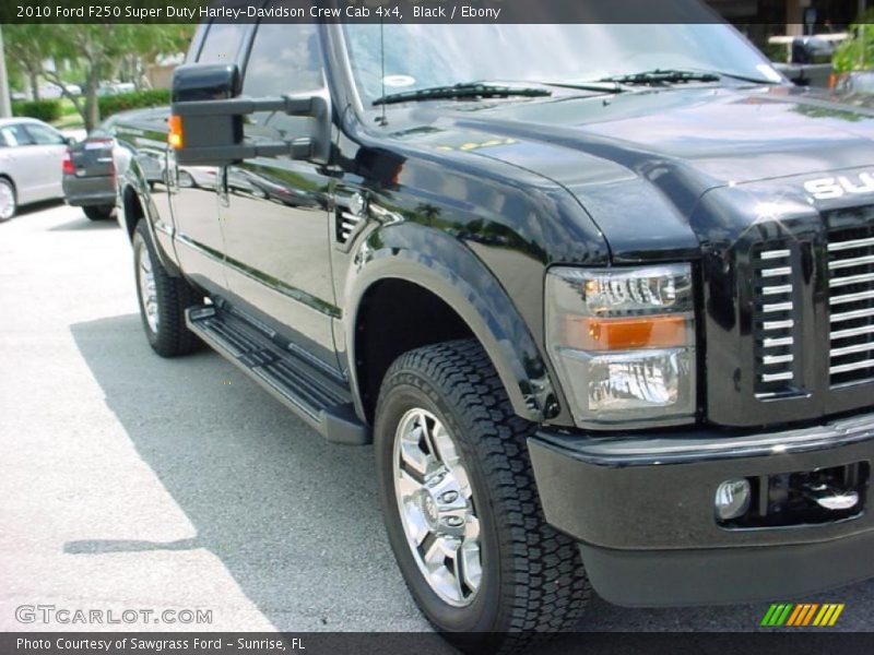 Black / Ebony 2010 Ford F250 Super Duty Harley-Davidson Crew Cab 4x4