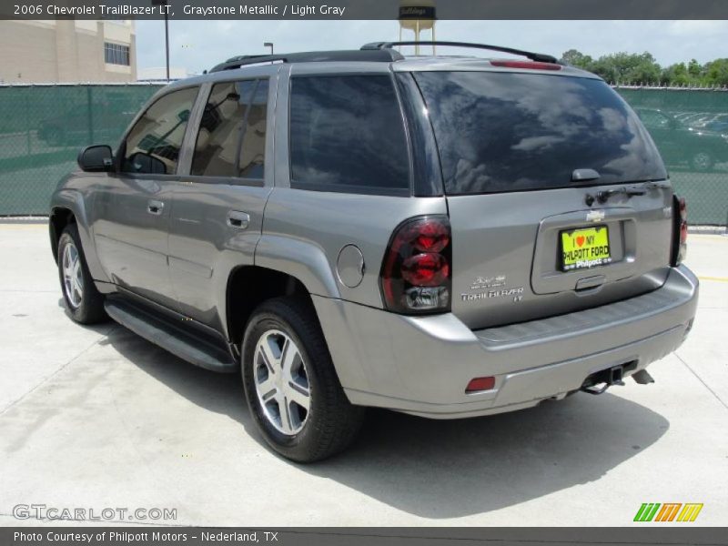 Graystone Metallic / Light Gray 2006 Chevrolet TrailBlazer LT