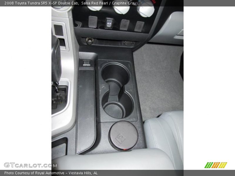 Salsa Red Pearl / Graphite Gray 2008 Toyota Tundra SR5 X-SP Double Cab