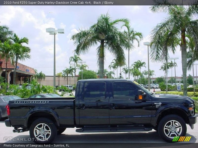 Black / Ebony 2010 Ford F250 Super Duty Harley-Davidson Crew Cab 4x4