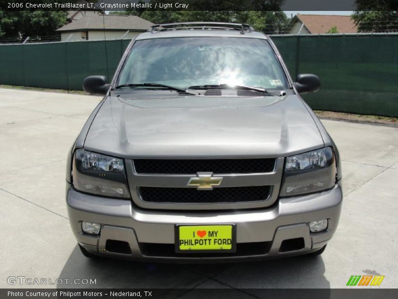 Graystone Metallic / Light Gray 2006 Chevrolet TrailBlazer LT