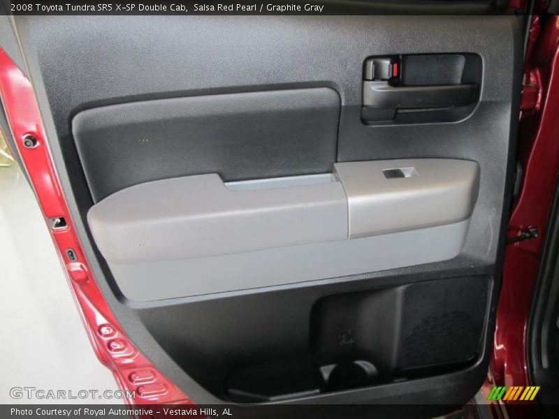 Salsa Red Pearl / Graphite Gray 2008 Toyota Tundra SR5 X-SP Double Cab
