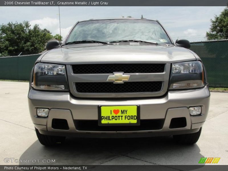 Graystone Metallic / Light Gray 2006 Chevrolet TrailBlazer LT