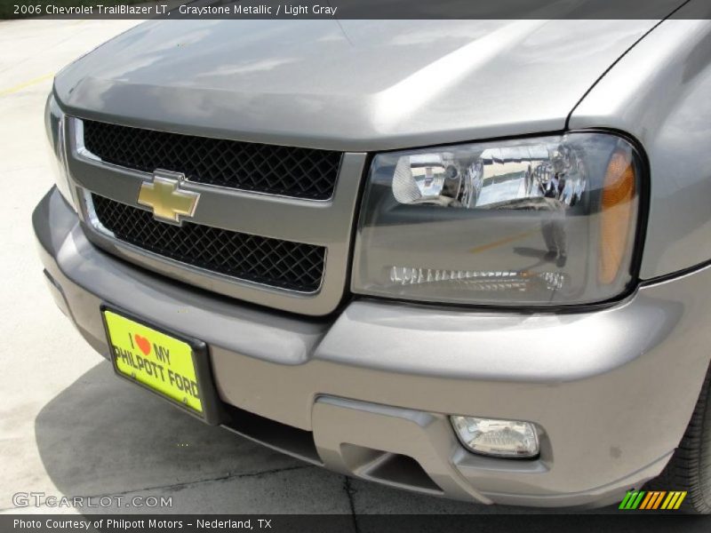 Graystone Metallic / Light Gray 2006 Chevrolet TrailBlazer LT