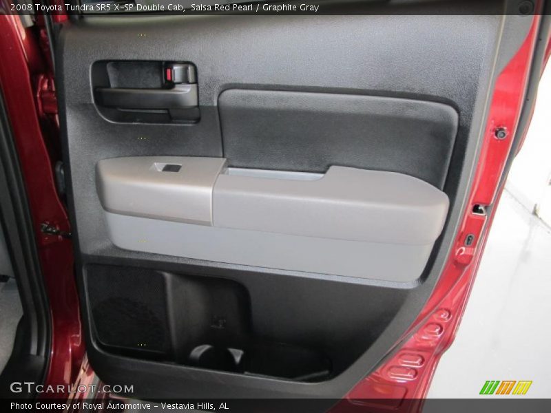Salsa Red Pearl / Graphite Gray 2008 Toyota Tundra SR5 X-SP Double Cab