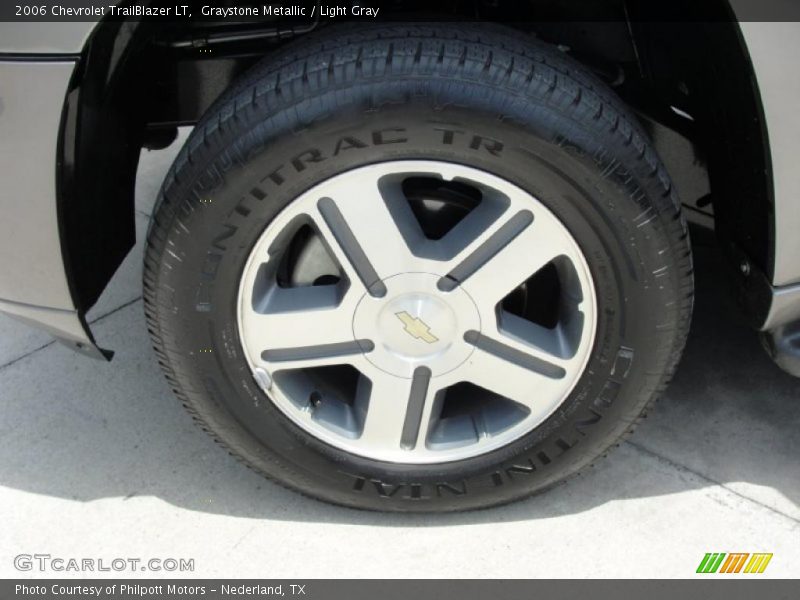 Graystone Metallic / Light Gray 2006 Chevrolet TrailBlazer LT