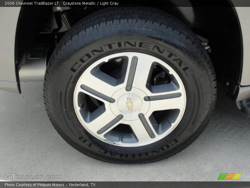 Graystone Metallic / Light Gray 2006 Chevrolet TrailBlazer LT