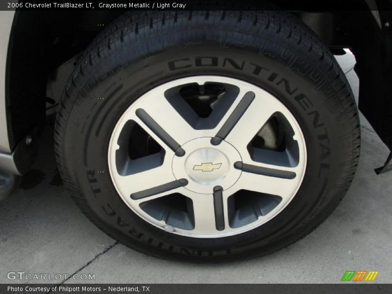 Graystone Metallic / Light Gray 2006 Chevrolet TrailBlazer LT