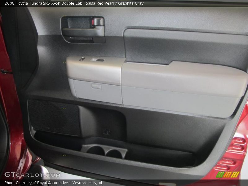 Salsa Red Pearl / Graphite Gray 2008 Toyota Tundra SR5 X-SP Double Cab