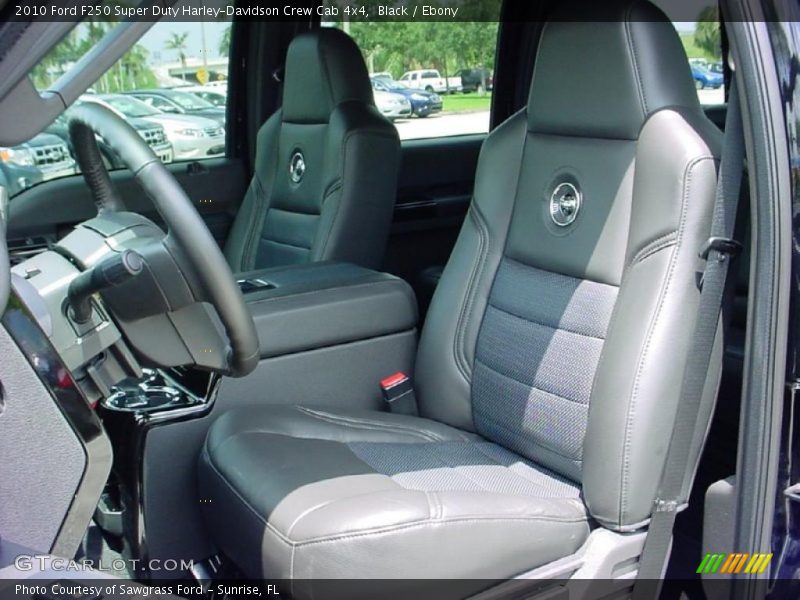 Black / Ebony 2010 Ford F250 Super Duty Harley-Davidson Crew Cab 4x4