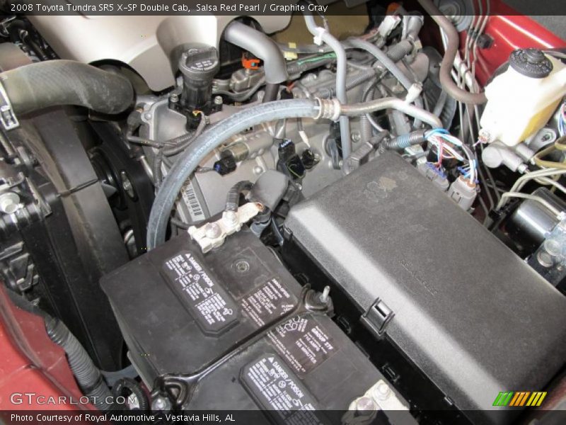Salsa Red Pearl / Graphite Gray 2008 Toyota Tundra SR5 X-SP Double Cab