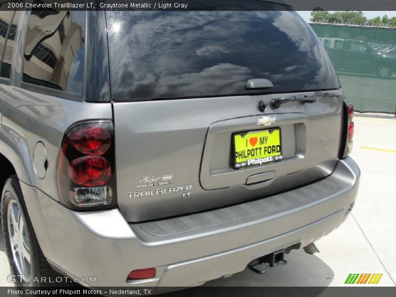 Graystone Metallic / Light Gray 2006 Chevrolet TrailBlazer LT