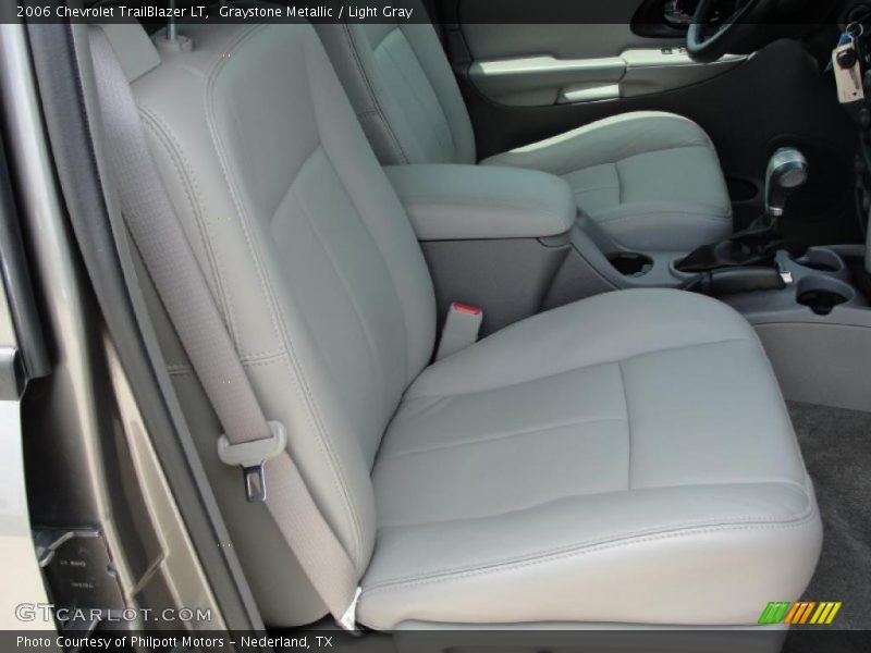 Graystone Metallic / Light Gray 2006 Chevrolet TrailBlazer LT