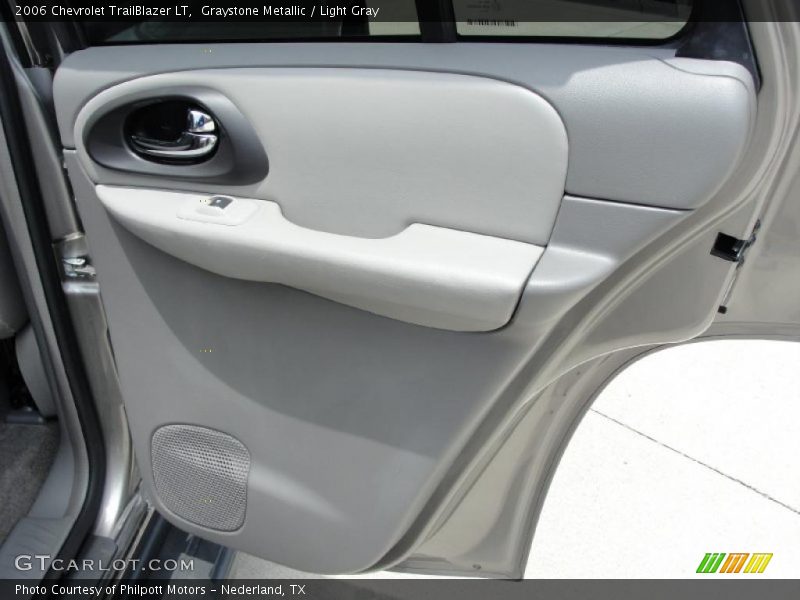 Graystone Metallic / Light Gray 2006 Chevrolet TrailBlazer LT