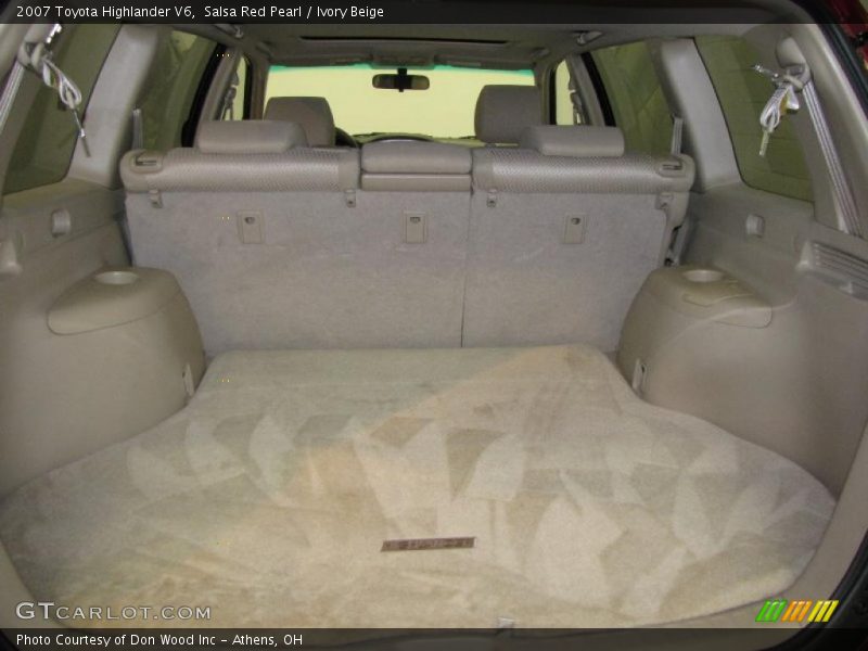 Salsa Red Pearl / Ivory Beige 2007 Toyota Highlander V6