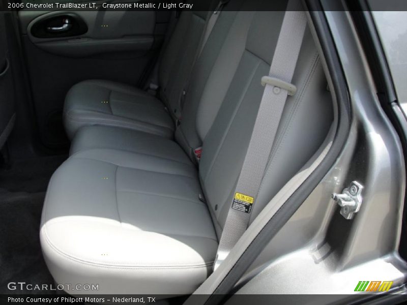 Graystone Metallic / Light Gray 2006 Chevrolet TrailBlazer LT