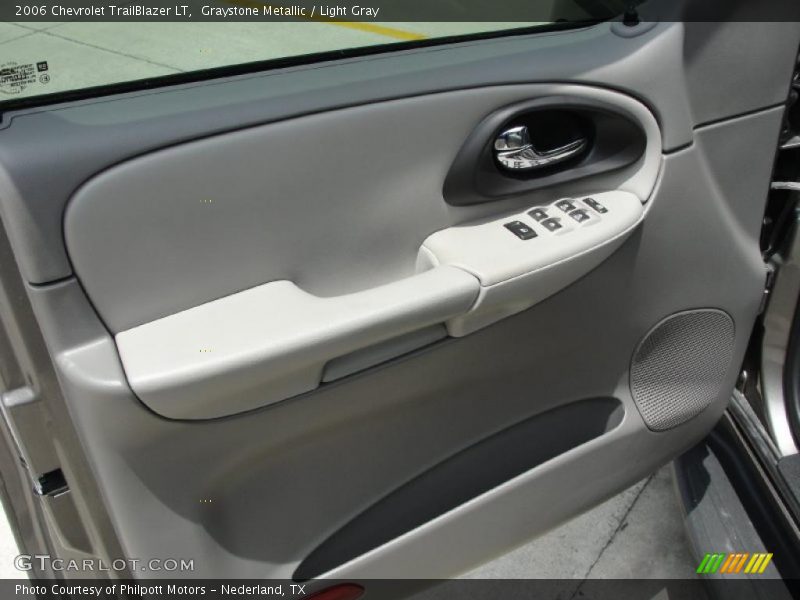 Graystone Metallic / Light Gray 2006 Chevrolet TrailBlazer LT