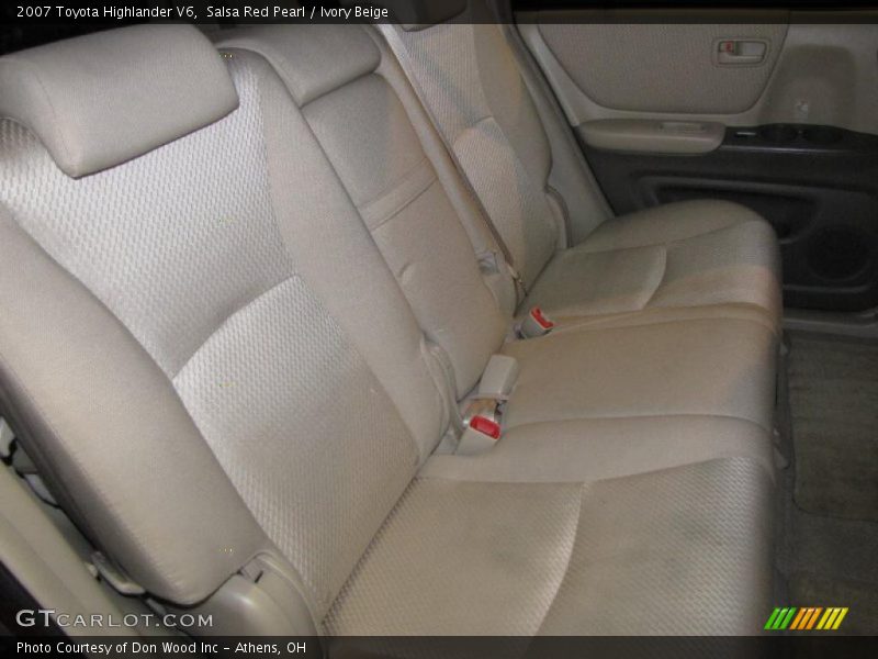 Salsa Red Pearl / Ivory Beige 2007 Toyota Highlander V6