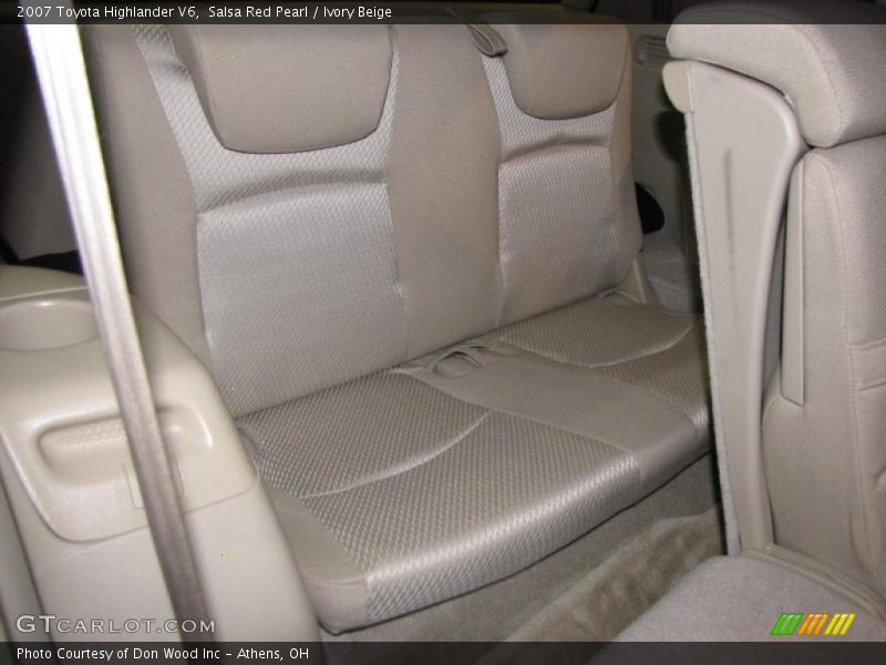 Salsa Red Pearl / Ivory Beige 2007 Toyota Highlander V6