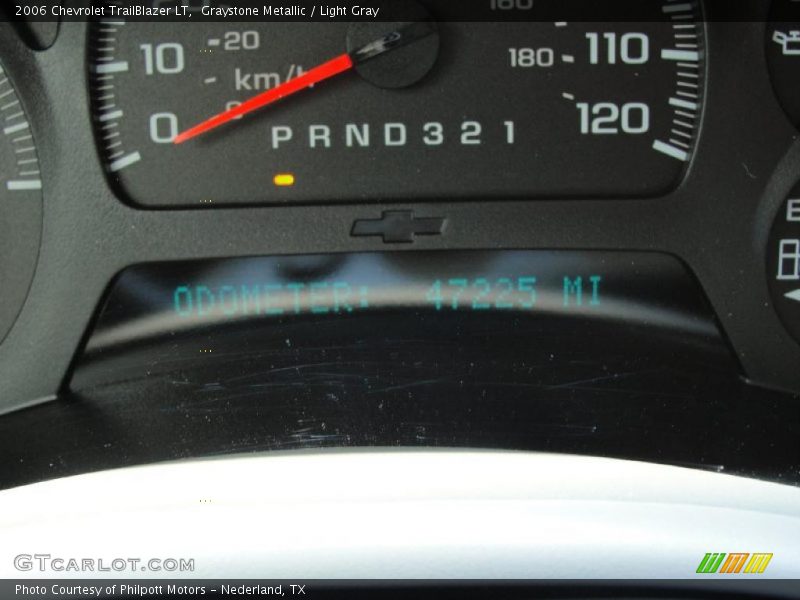 Graystone Metallic / Light Gray 2006 Chevrolet TrailBlazer LT
