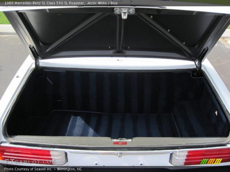  1986 SL Class 560 SL Roadster Trunk