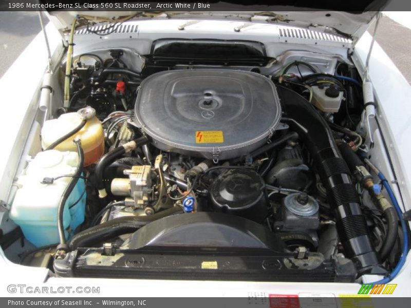  1986 SL Class 560 SL Roadster Engine - 5.6 Liter SOHC 16-Valve V8