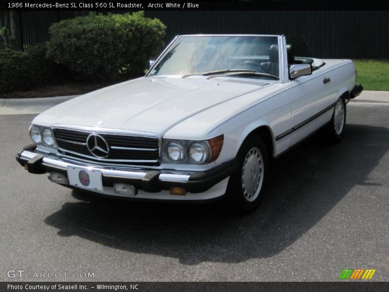  1986 SL Class 560 SL Roadster Arctic White