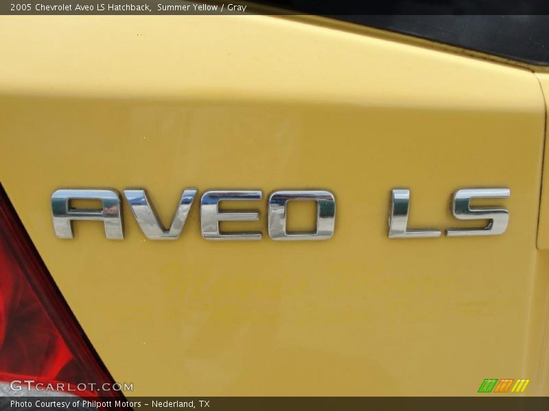 Summer Yellow / Gray 2005 Chevrolet Aveo LS Hatchback