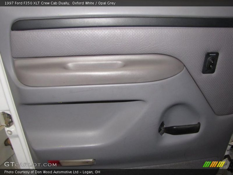 Oxford White / Opal Grey 1997 Ford F350 XLT Crew Cab Dually