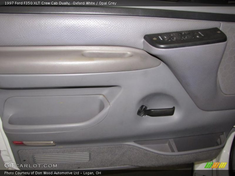 Oxford White / Opal Grey 1997 Ford F350 XLT Crew Cab Dually