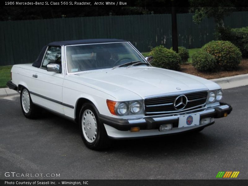  1986 SL Class 560 SL Roadster Arctic White