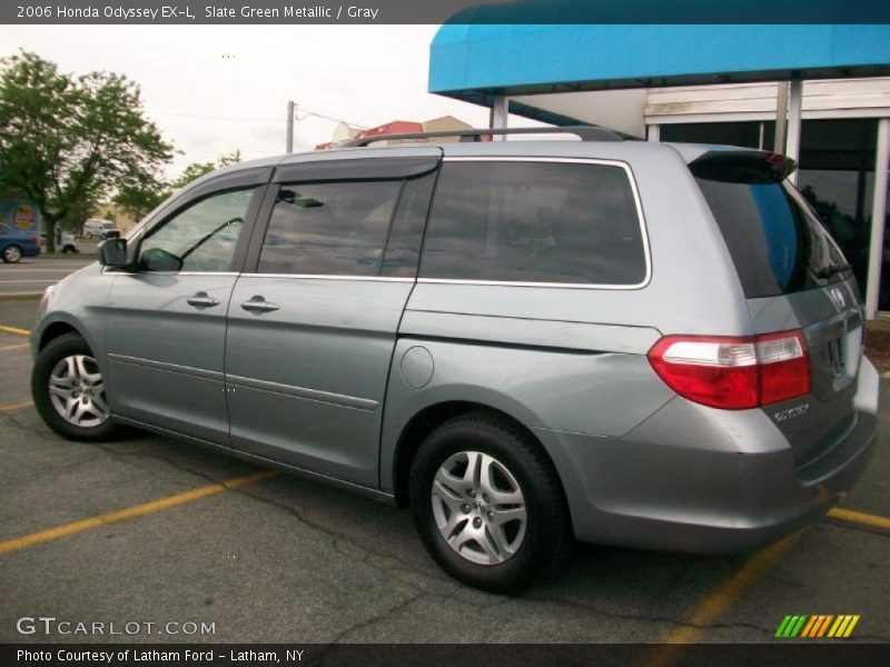 Slate Green Metallic / Gray 2006 Honda Odyssey EX-L