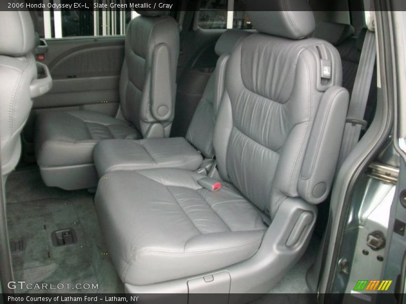 Slate Green Metallic / Gray 2006 Honda Odyssey EX-L
